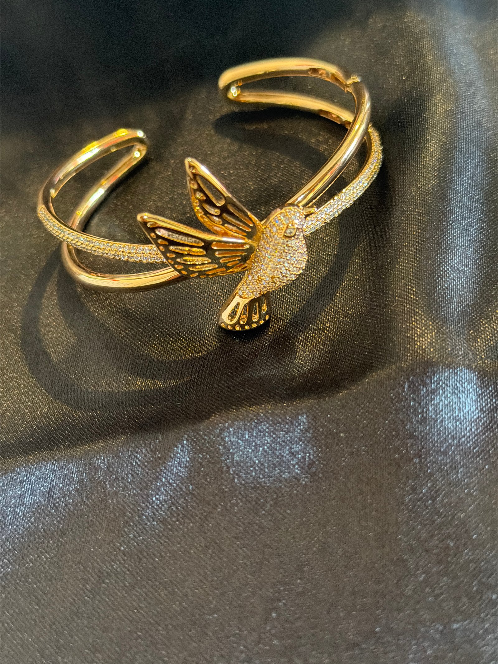 Bracelete pássaro luxo