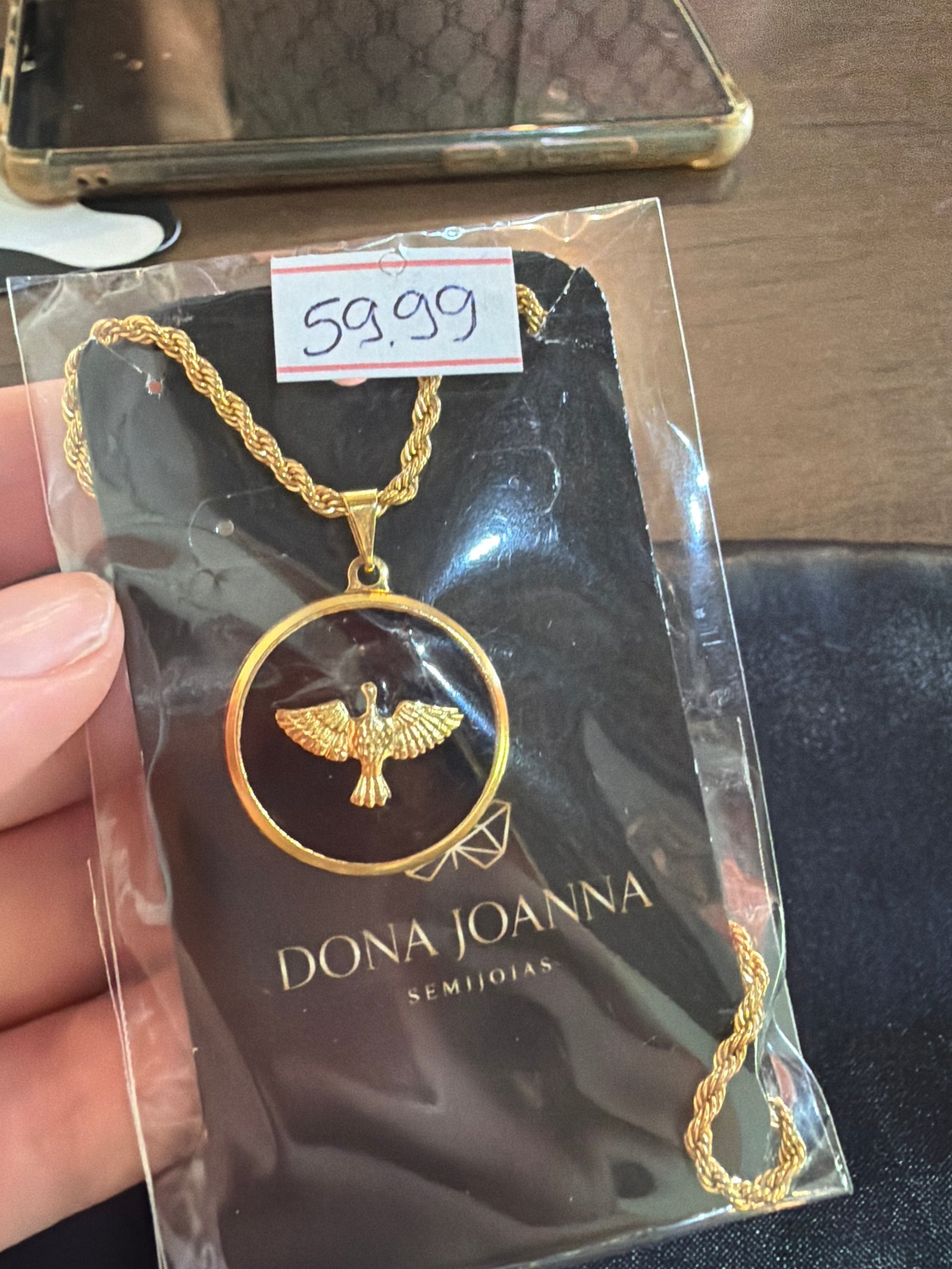 Colar pomba
