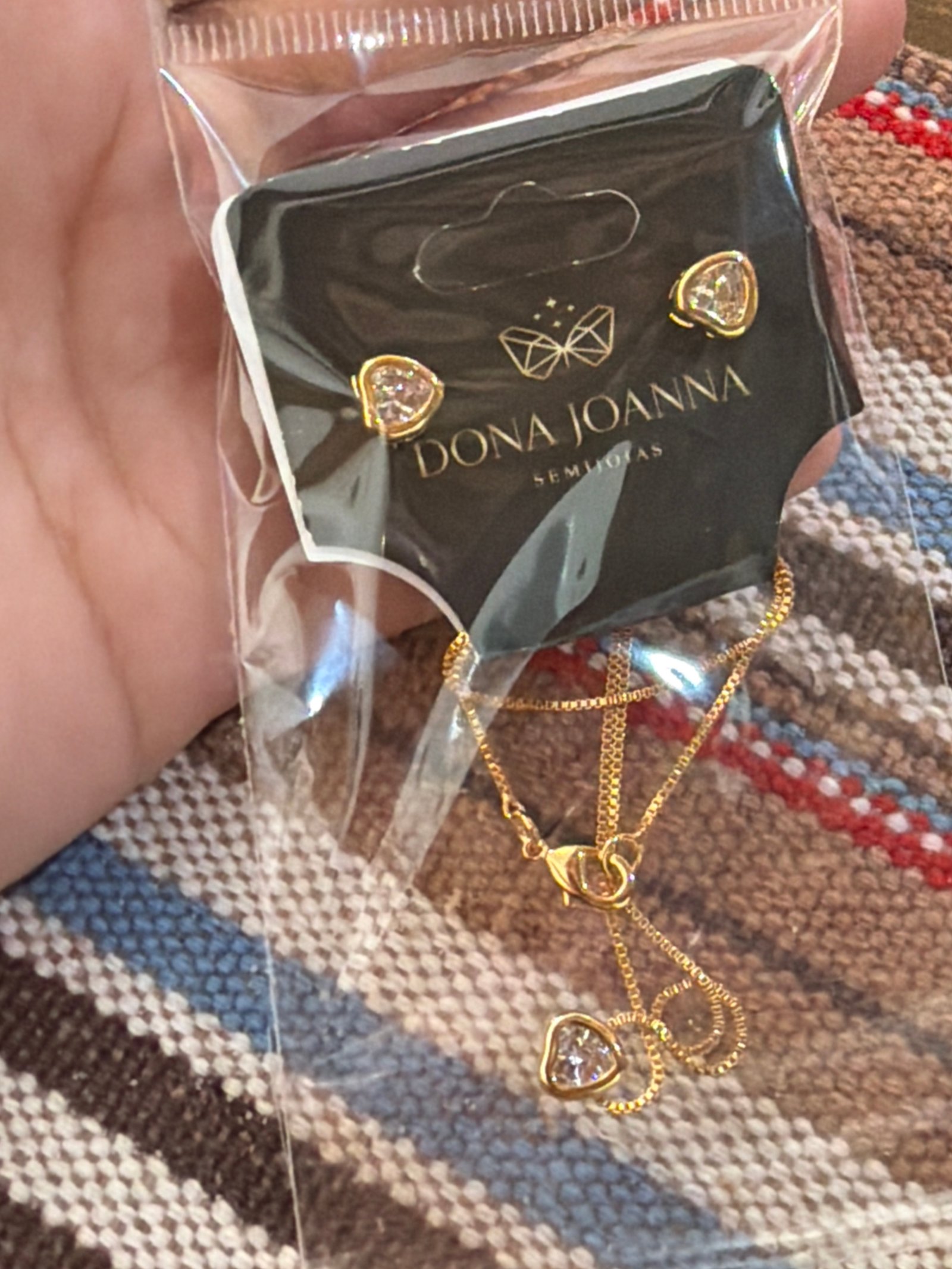 Conjunto minimalista coração
