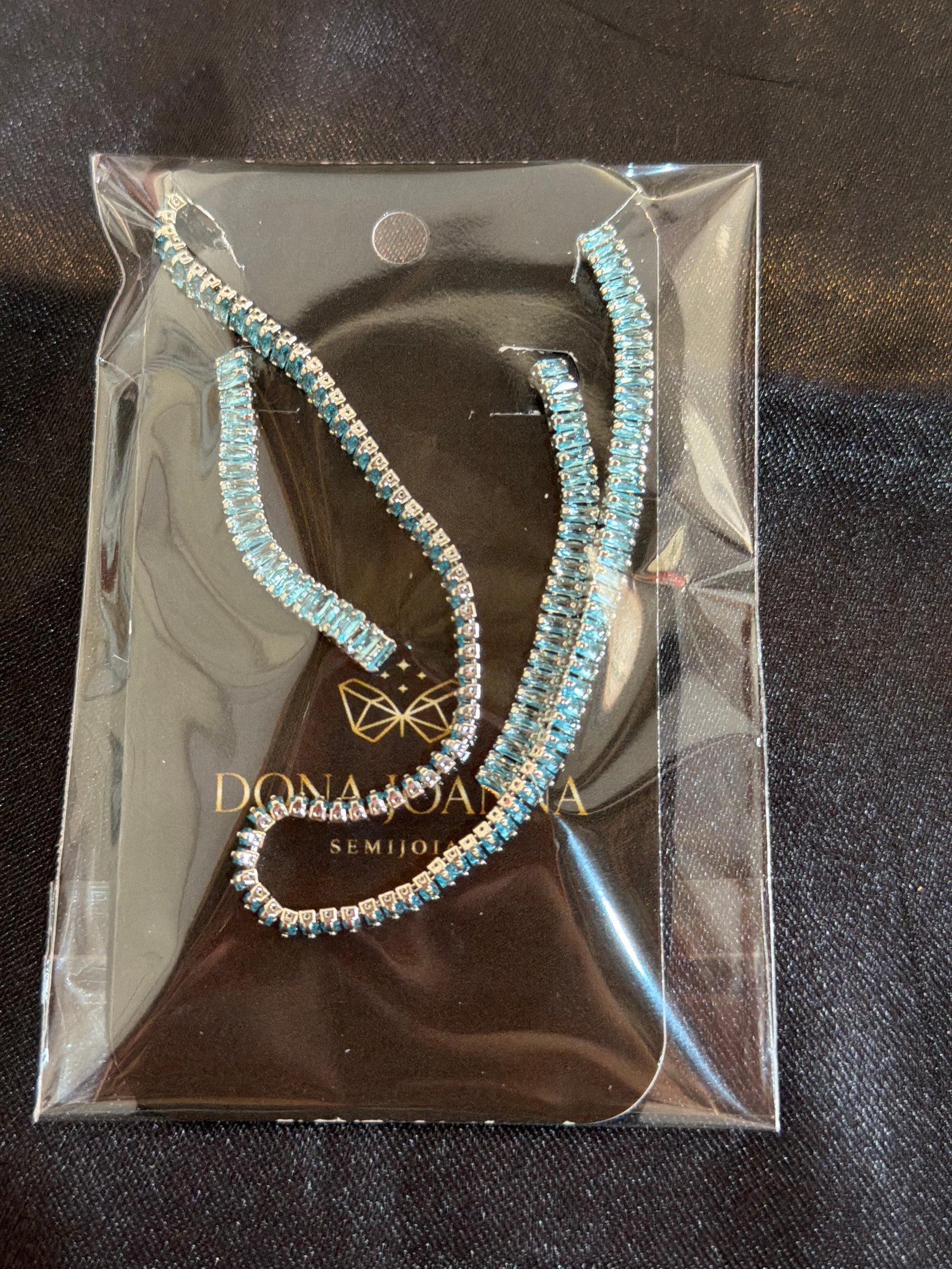Conjunto azul luxo