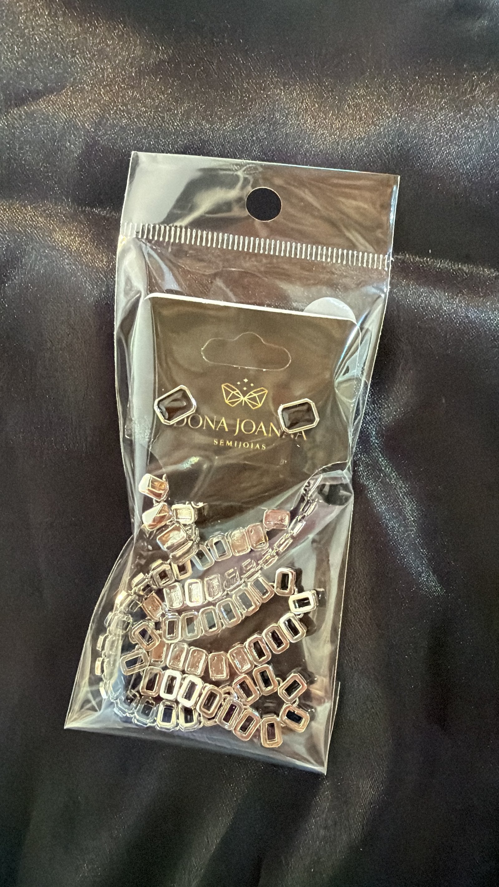 Conjunto pérola negra PR12