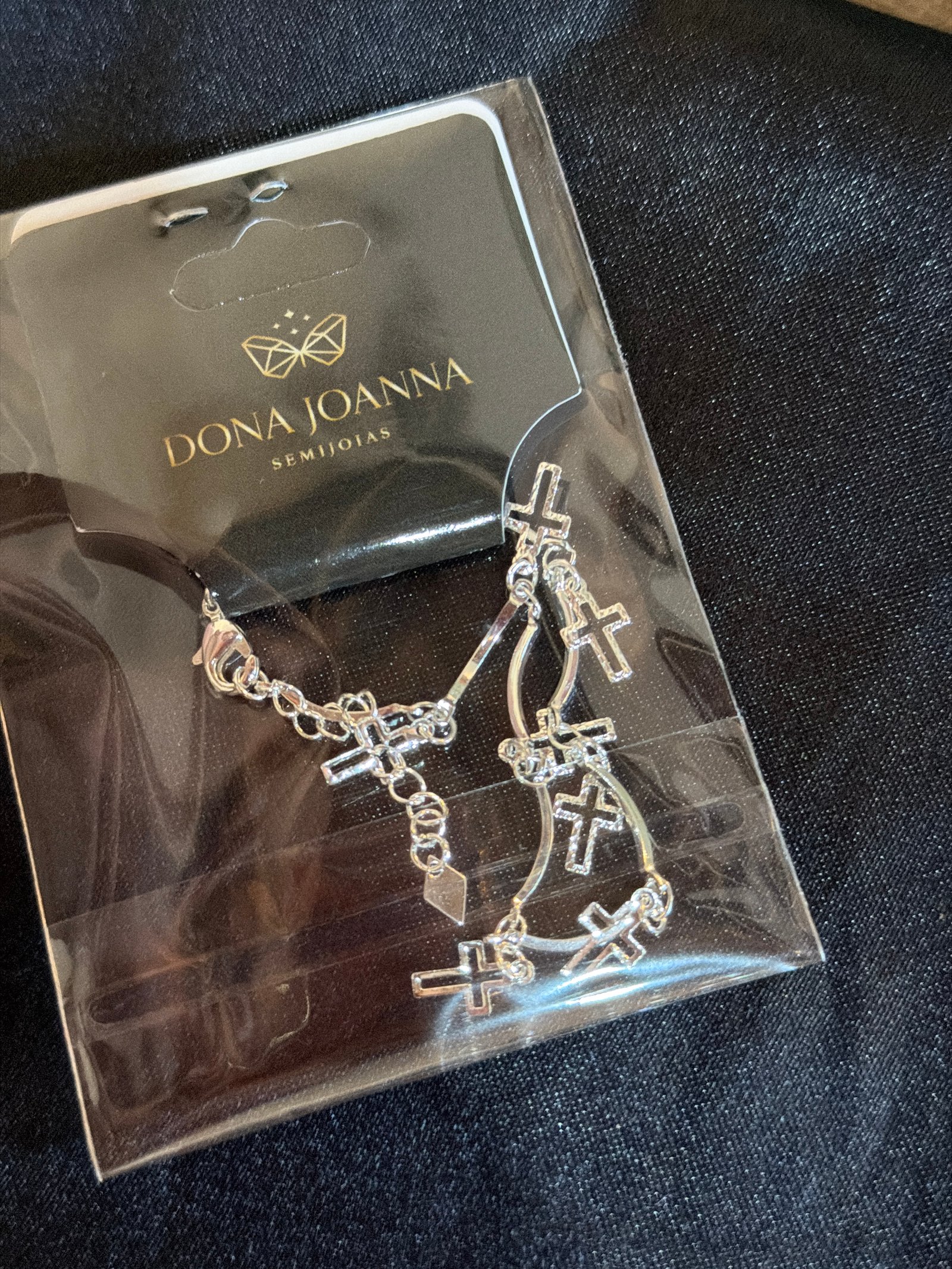 Pulseira crucifixo