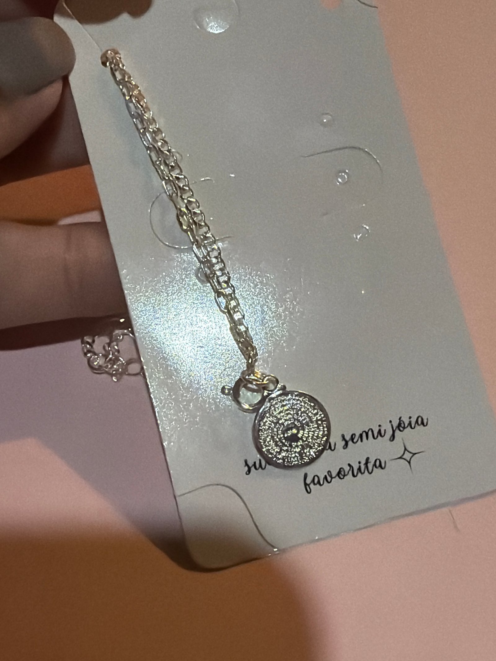 Pulseira medalha 925